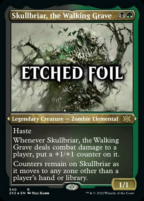 Skullbriar, the Walking Grave Card Front