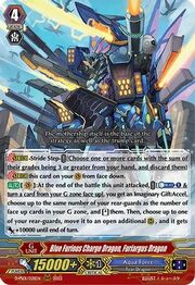 Blue Furious Charge Dragon, Furiargus Dragon [P Format]