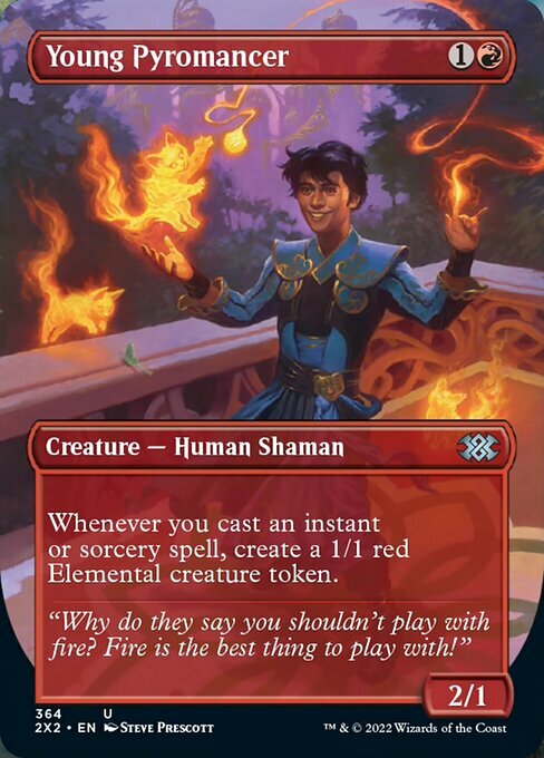 Young Pyromancer Card Front