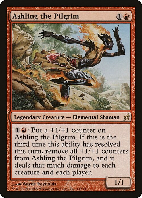 Ashling the Pilgrim Card Front