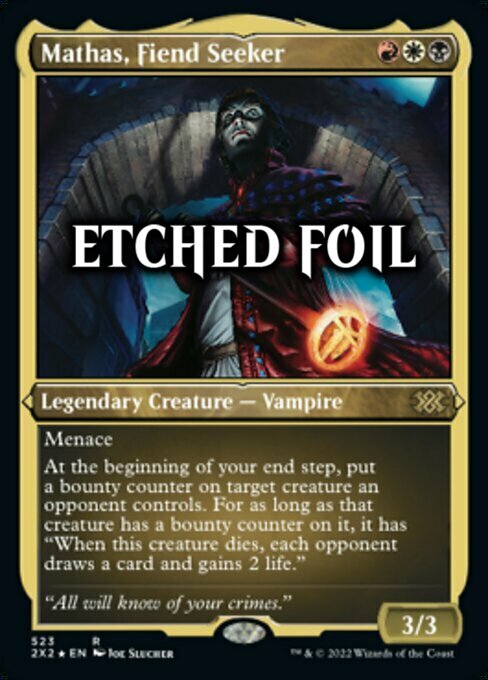 Mathas, Fiend Seeker Card Front