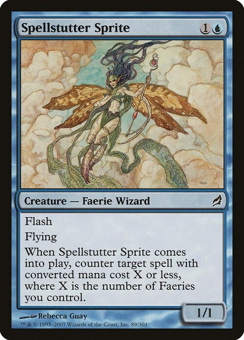 Spellstutter Sprite Card Front