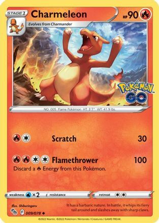 Charmeleon Card Front