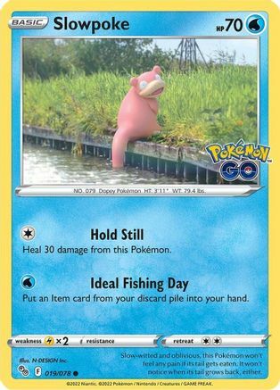 Slowpoke Card Front