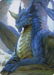 Art Series: Young Blue Dragon