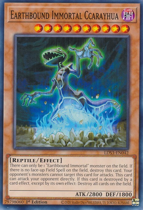 Earthbound Immortal Ccarayhua Card Front