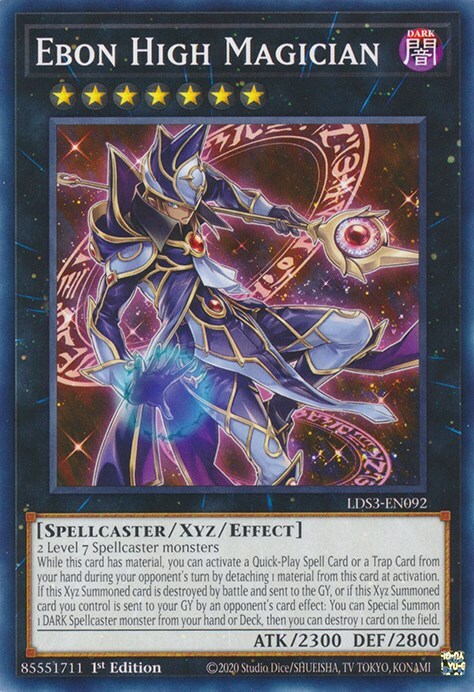 Ebon High Magician Card Front