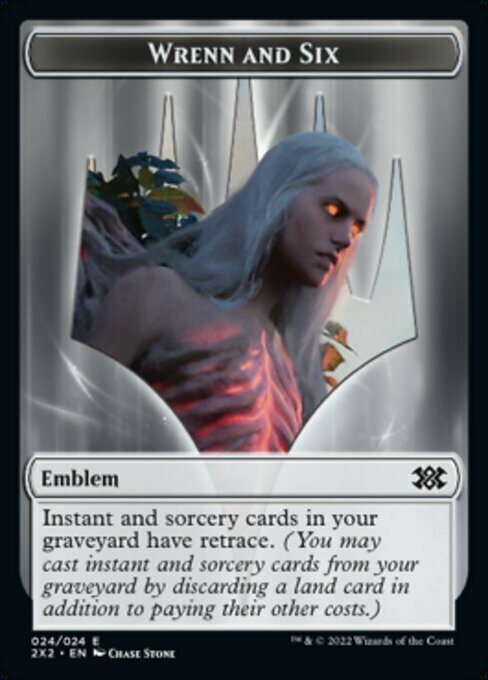 Wrenn and Six Emblem // Spirit Card Front