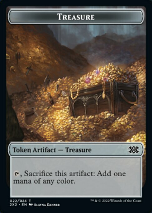 Treasure // Elemental Card Front