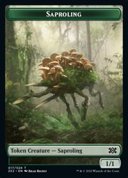 Saproling // Phyrexian Golem