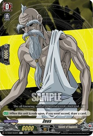 Zeus Card Front