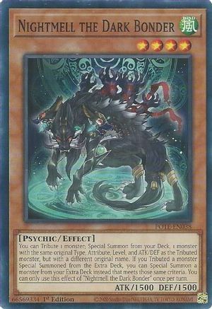 Nightmell the Dark Bonder Card Front