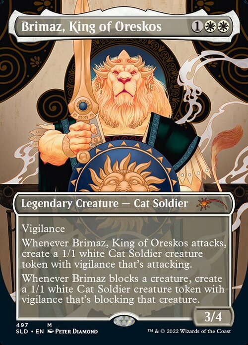 Brimaz, King of Oreskos Card Front