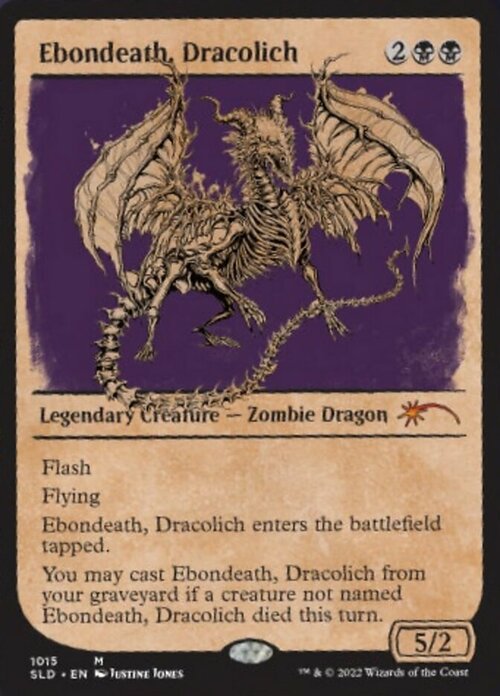 Ebondeath, Dracolich Card Front