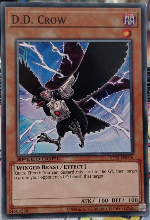 D.D. Crow Card Front