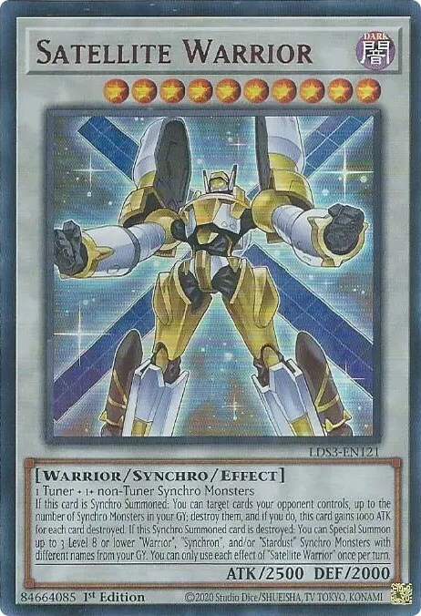 Satellite Warrior Card Front