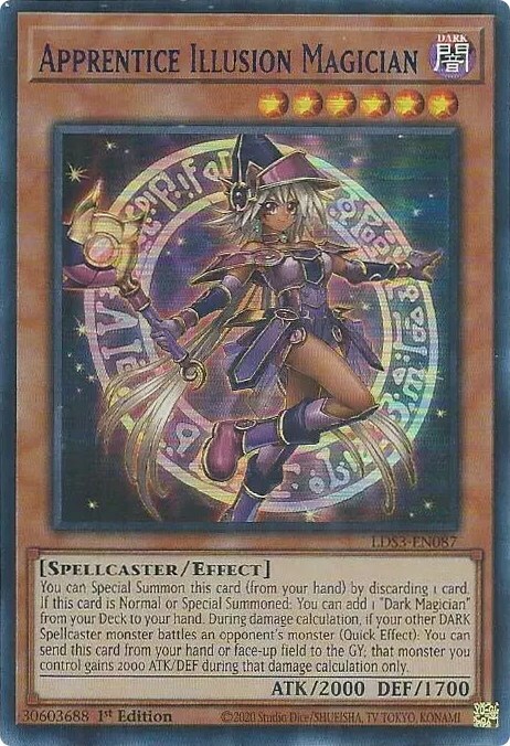 Apprentice Illusion Magician Card Front