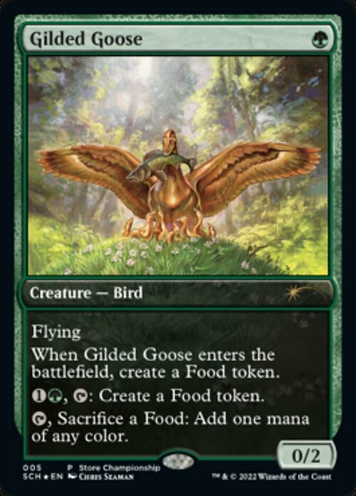 Gilded Goose Card Front