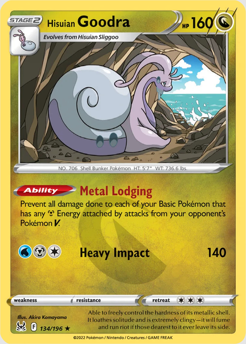 Hisuian Goodra Card Front