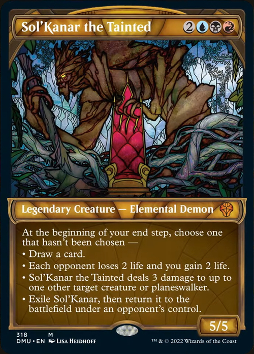 Sol'Kanar the Tainted Card Front