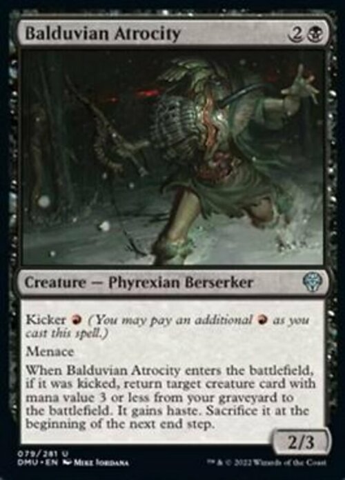 Balduvian Atrocity Card Front