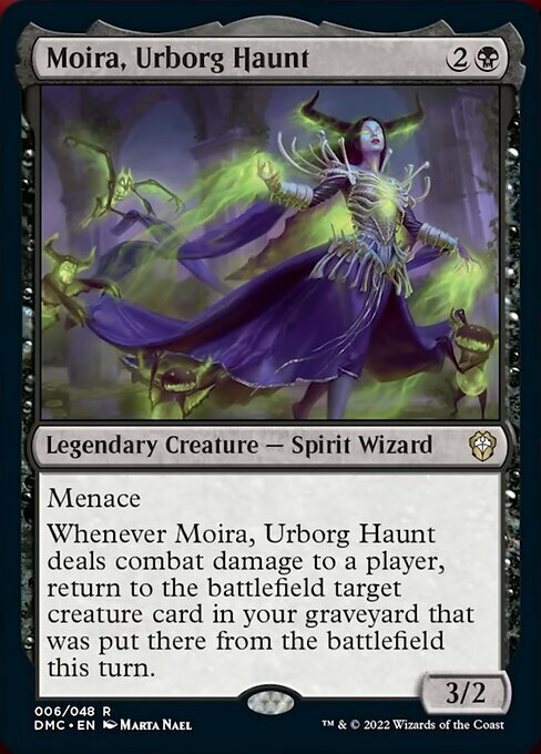 Moira, Urborg Haunt Card Front