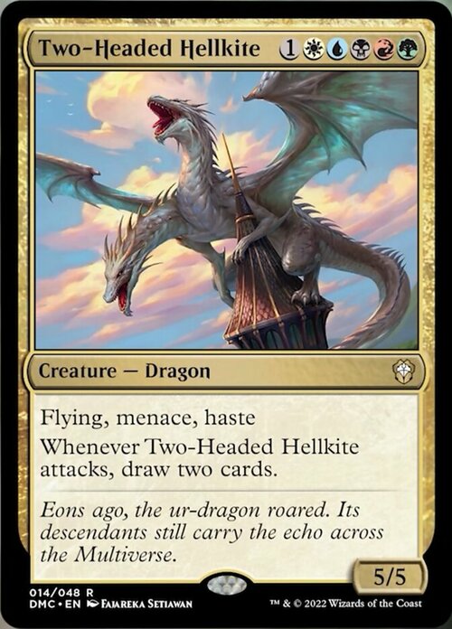 Two-Headed Hellkite Card Front