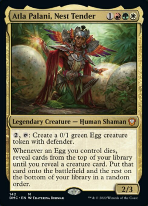 Atla Palani, Nest Tender Card Front