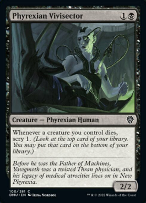 Phyrexian Vivisector Card Front