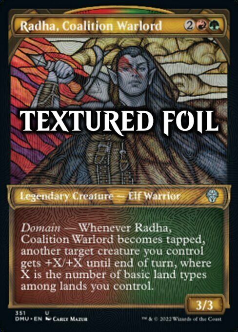 Radha, Coalition Warlord Card Front