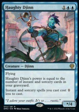 Haughty Djinn Card Front