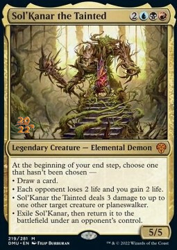 Sol'Kanar the Tainted Card Front