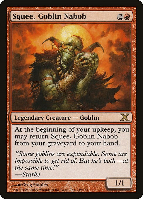 Squee, Goblin Nabob Card Front