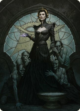 Art Series: Liliana of the Veil Card Front