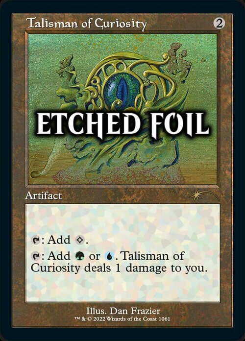 Talisman of Curiosity Card Front