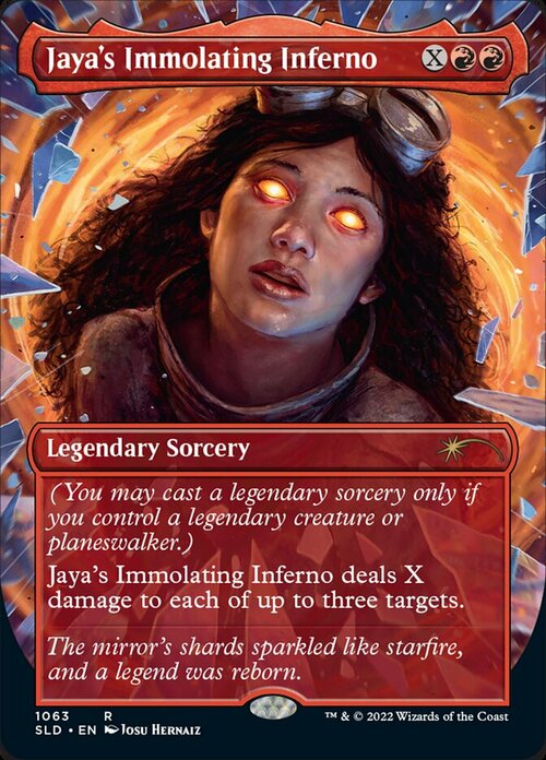 Jaya's Immolating Inferno Card Front