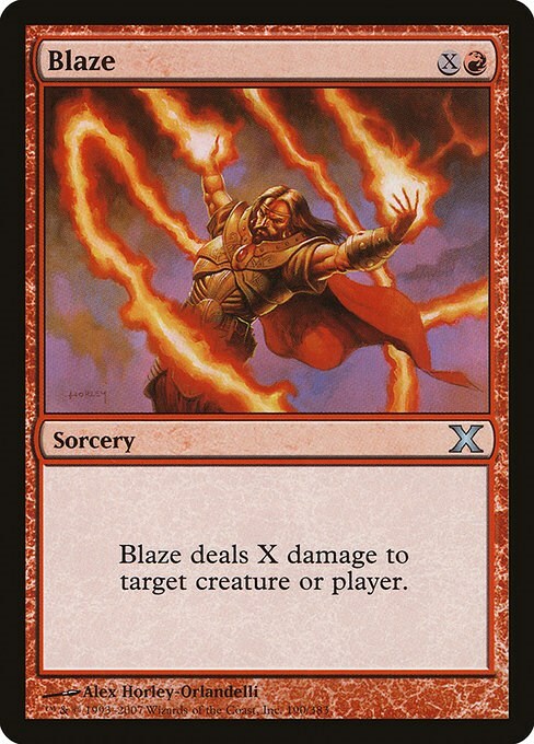 Blaze Card Front