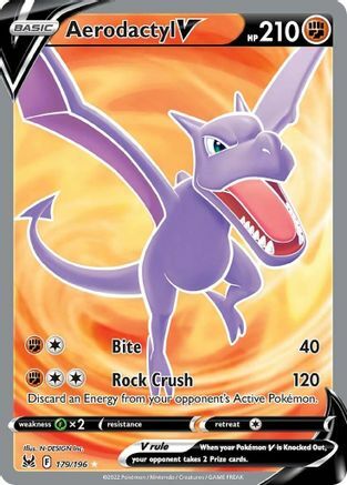 Aerodactyl V Card Front