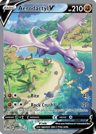 Aerodactyl V Card Front