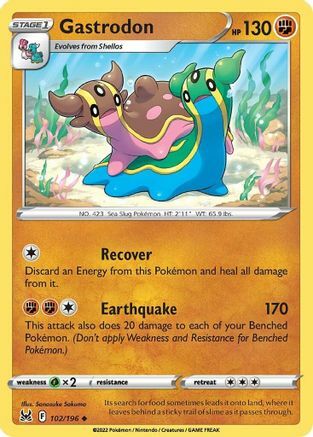 Gastrodon Card Front