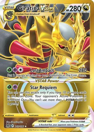 Giratina VSTAR Card Front