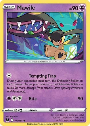 Mawile Card Front