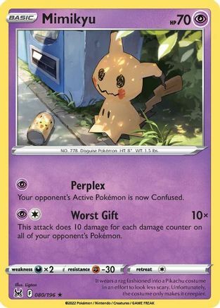 Mimikyu Card Front