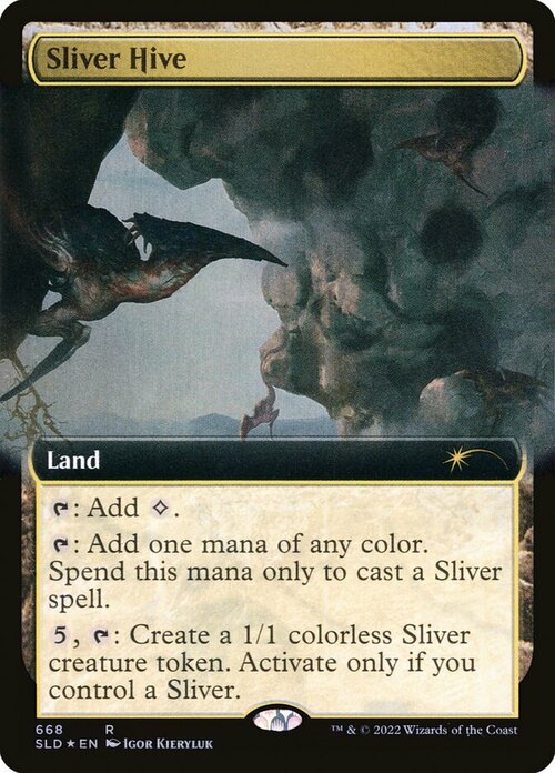 Sliver Hive Card Front