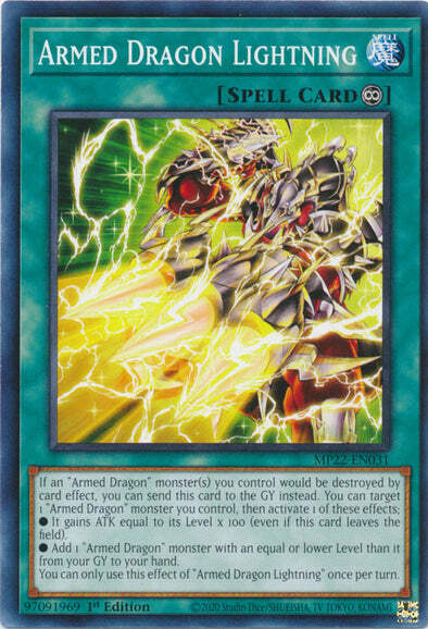 Armed Dragon Lightning Card Front