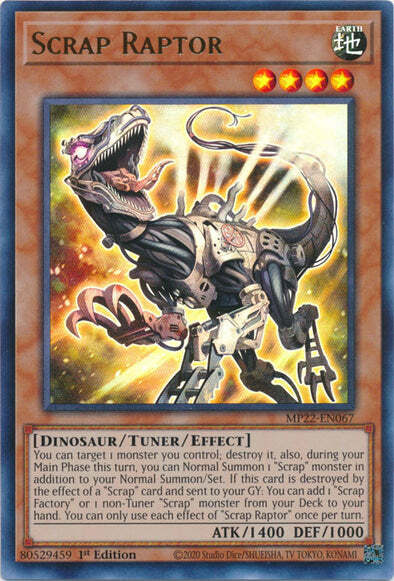 Scrap Raptor Card Front