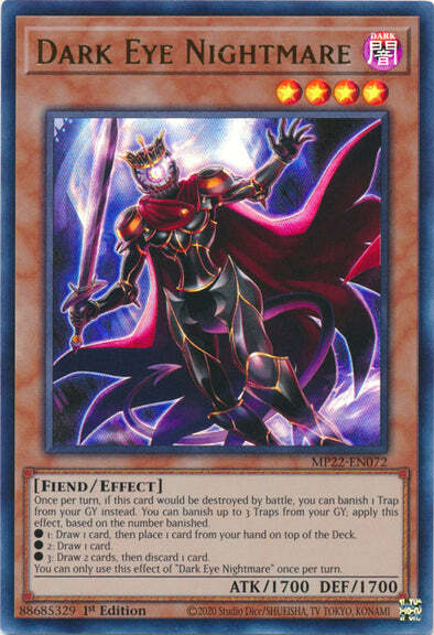 Dark Eye Nightmare Card Front