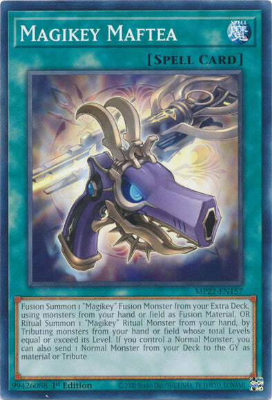 Magikey Maftea Card Front