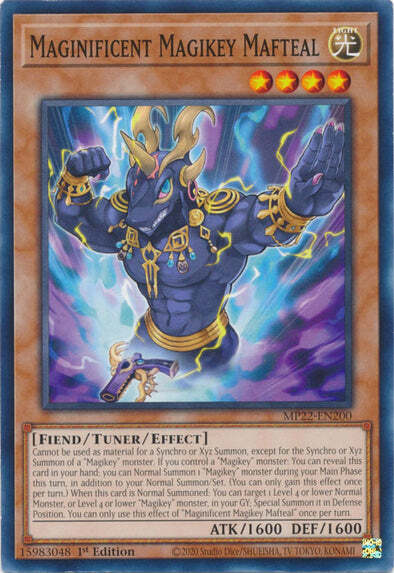 Maginificent Magikey Mafteal Card Front