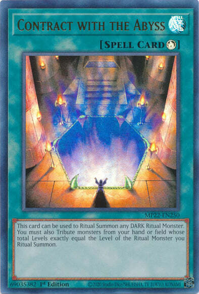 Contract with the Abyss Card Front